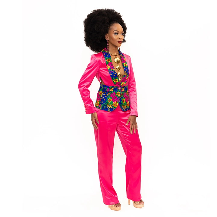 Satin Suit Trouser