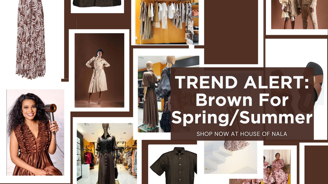 Shop Brown Fashion At House of Nala Designer Fashion