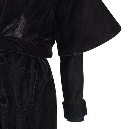 Black Velvet Coat
