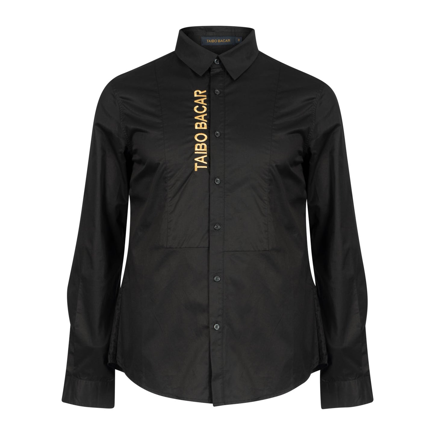 Branded Embroidery Button Up Shirt