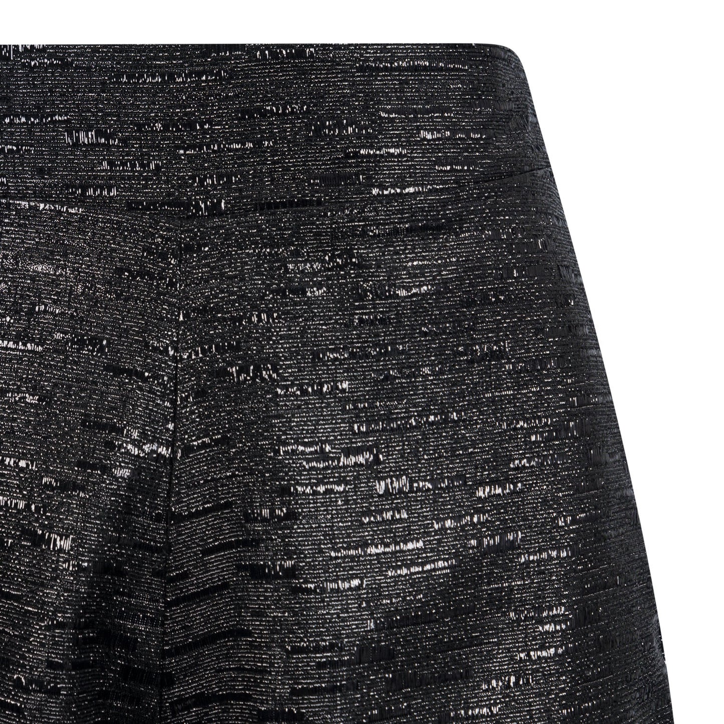 Elegant Textured Brocade Wideleg Pants