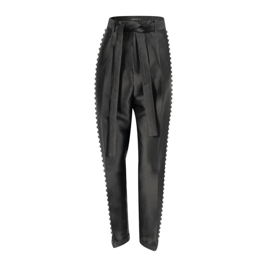 Tapered Pant With Side Embellishment