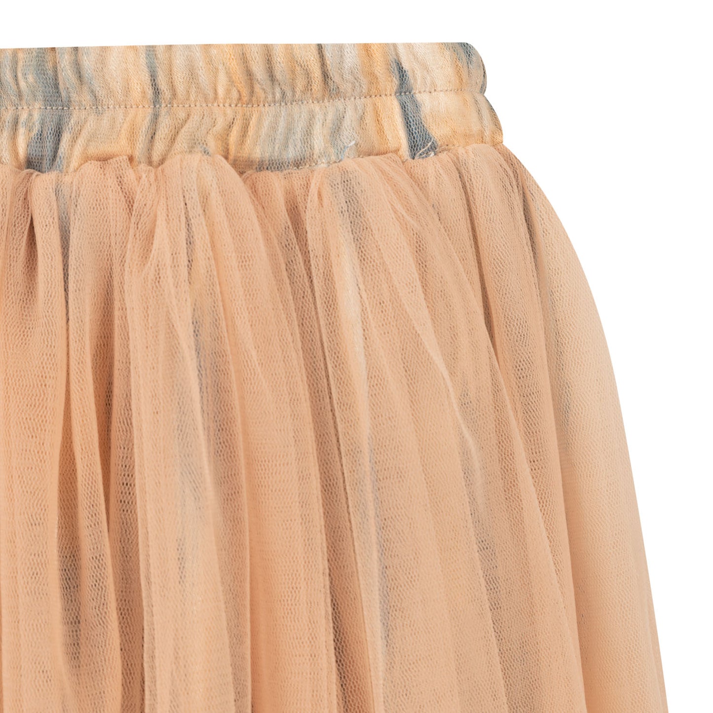 Tulle Skirt With Printed Lining