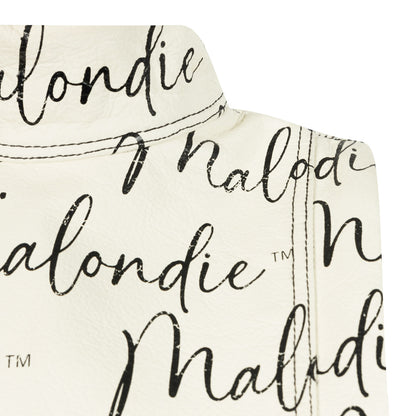 Malondie Printed Hari Leather Dress