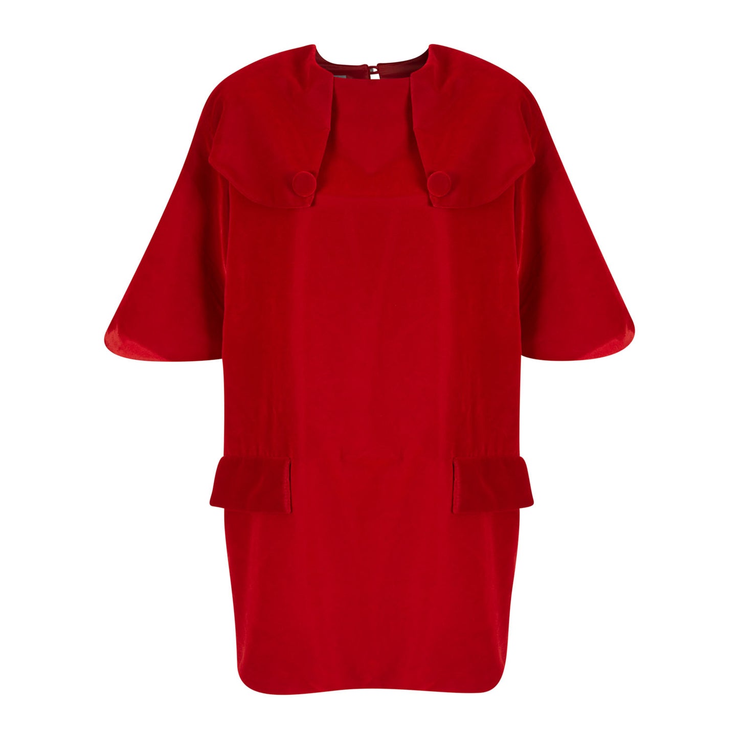 Red Velvet Boxed Dress