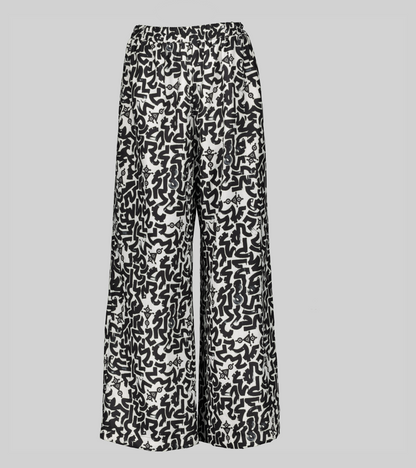 Alia Bare Zinder Monochrome Belted Top & Pants Set
