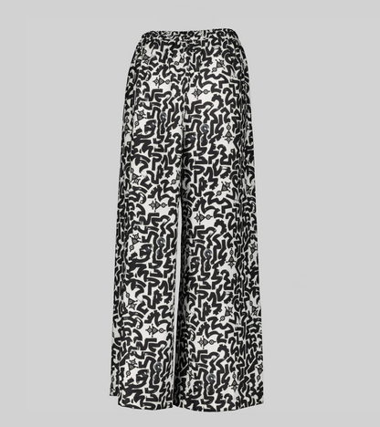 Alia Bare Zinder Monochrome Belted Top & Pants Set