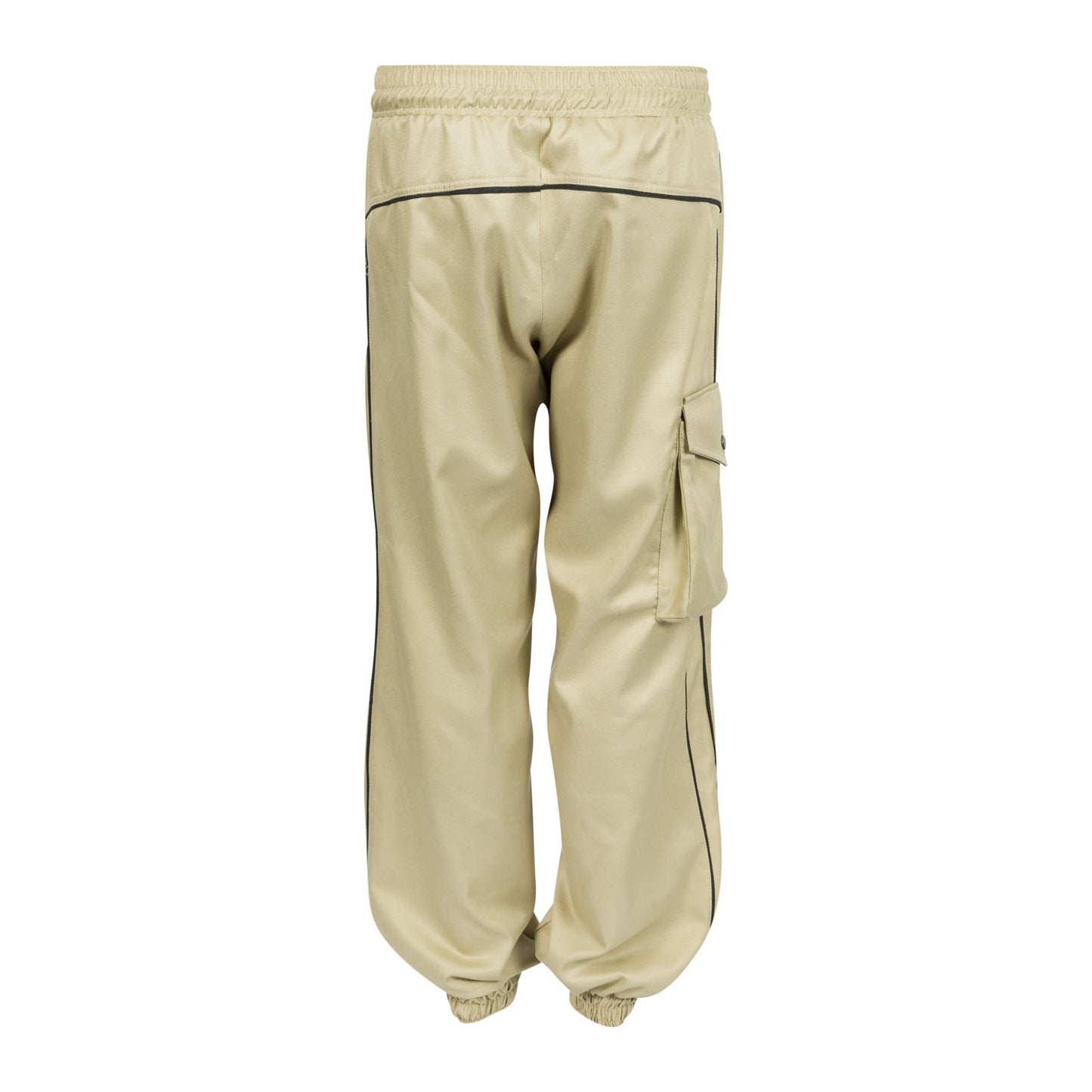 Beige Cargo Trousers with Detail