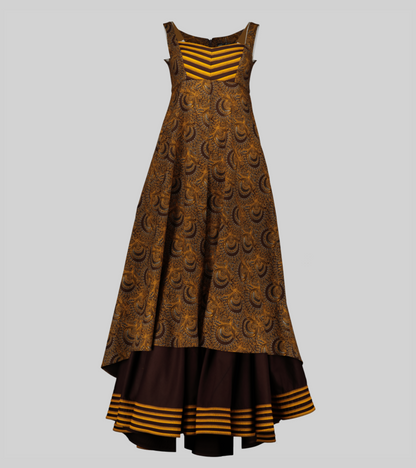 Bulelani dress with underskirt