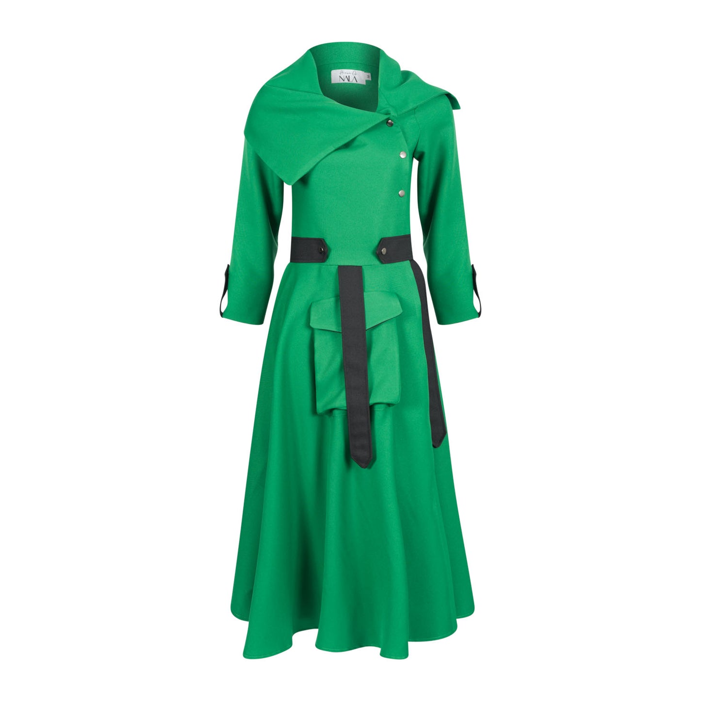 Green Coat Dress
