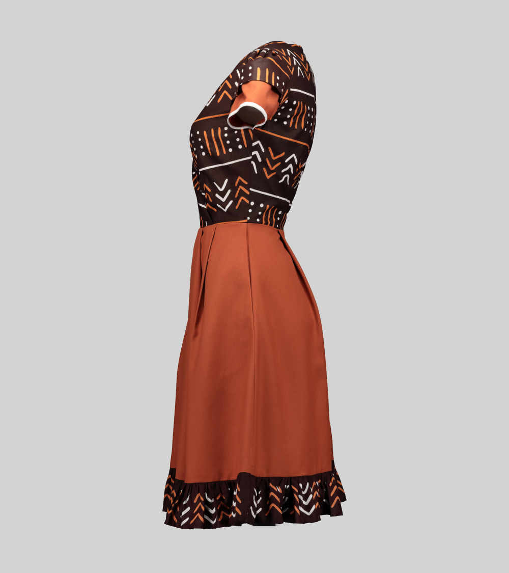 Boni Two-Toned Dress
