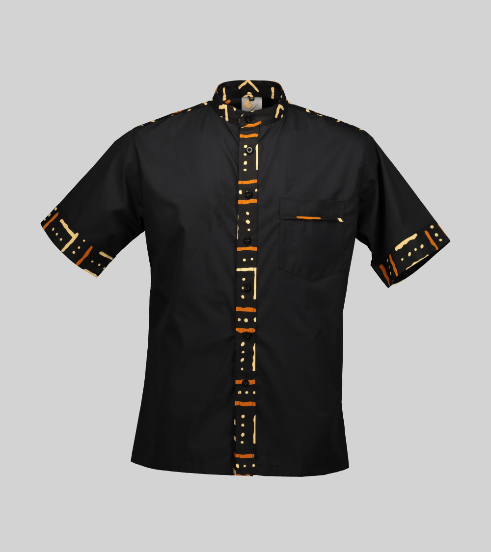 Moonlight Chinese Collar Shirt
