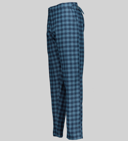 Men's Linen check Suit Trouser