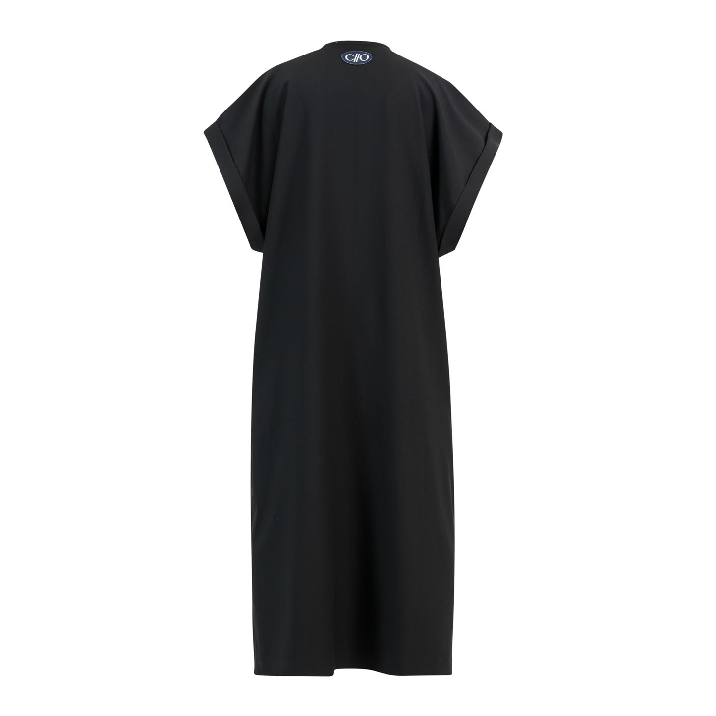 Pop Visage Kaftan Round Neck Short Sleeve Maxi Dress