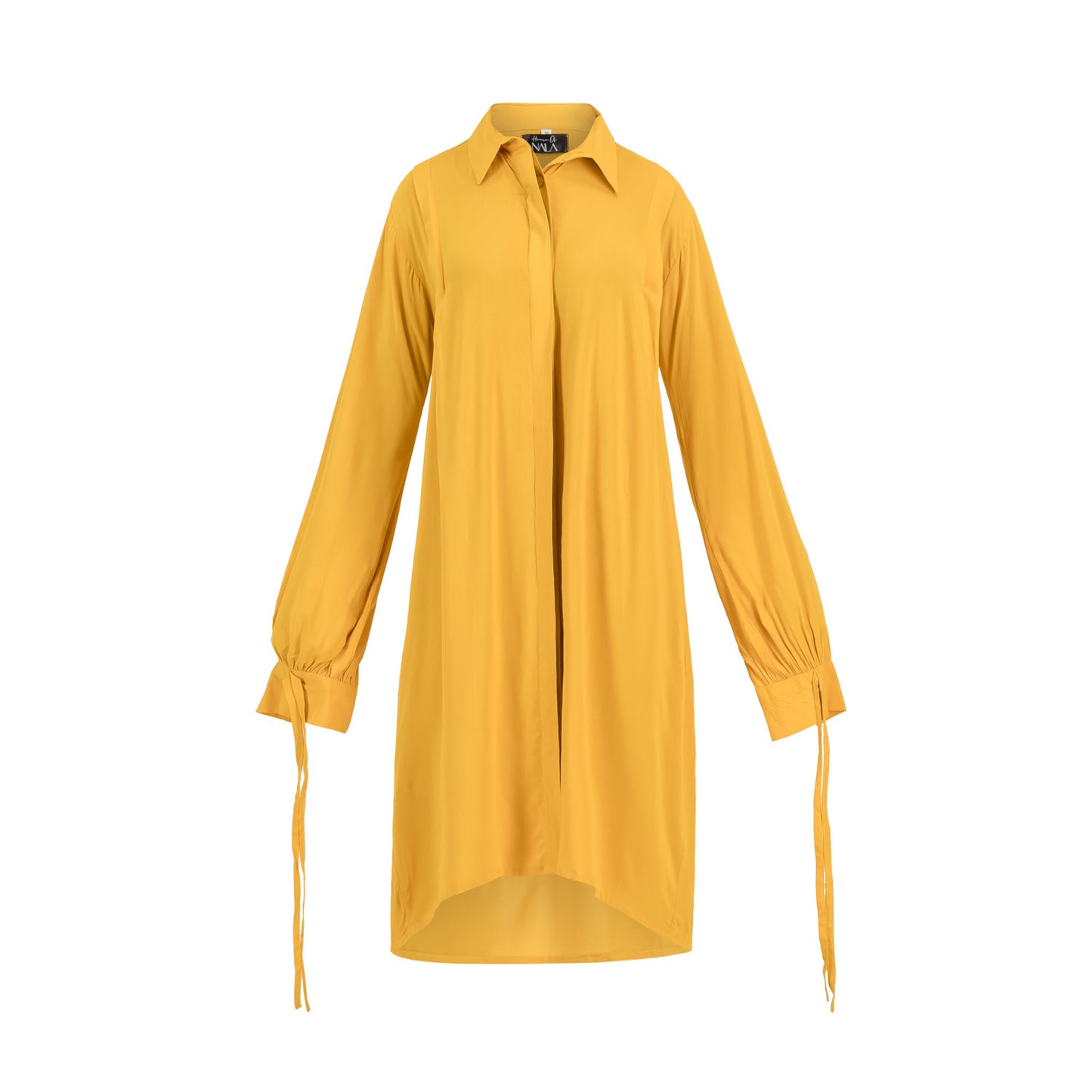 Mustard Shirt Dress