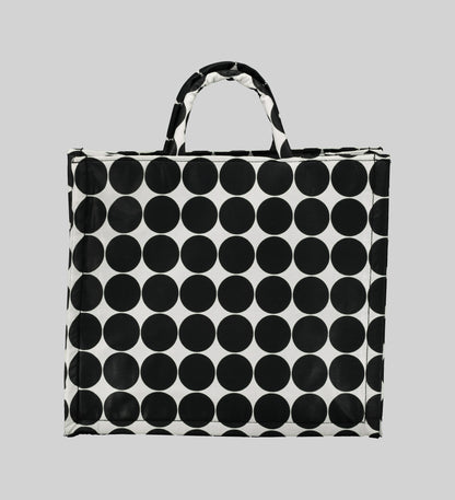 Thuli Monochrome Print Tote Bag with Pouch