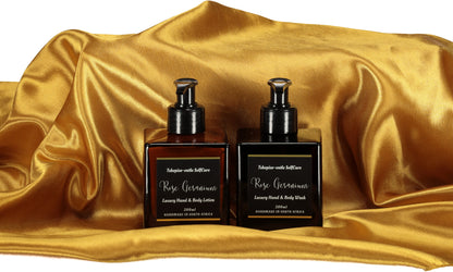 Rose Geranium Luxury Hand/Body Wash & Lotion Set 200ml (Only available Instore)