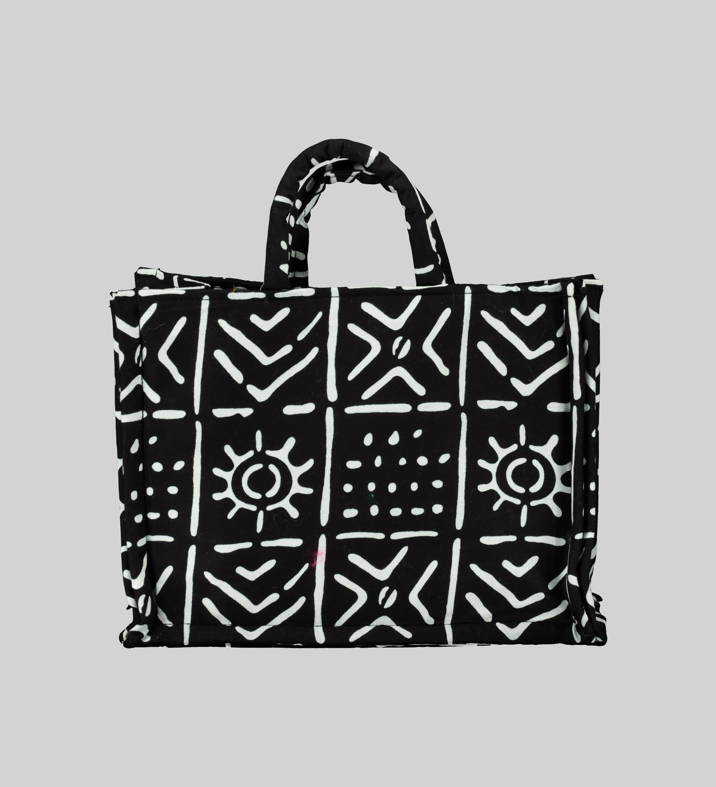 Thuli Monochrome Print Tote Bag with Pouch