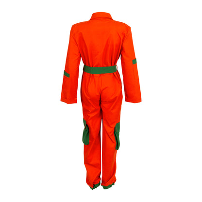Orange Boiler Jumpsuit