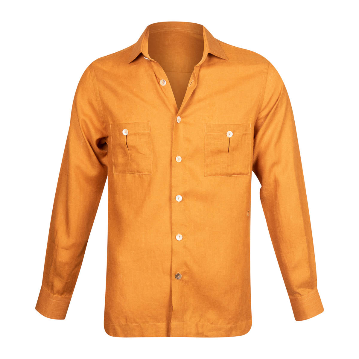 Orange Safari Shirt