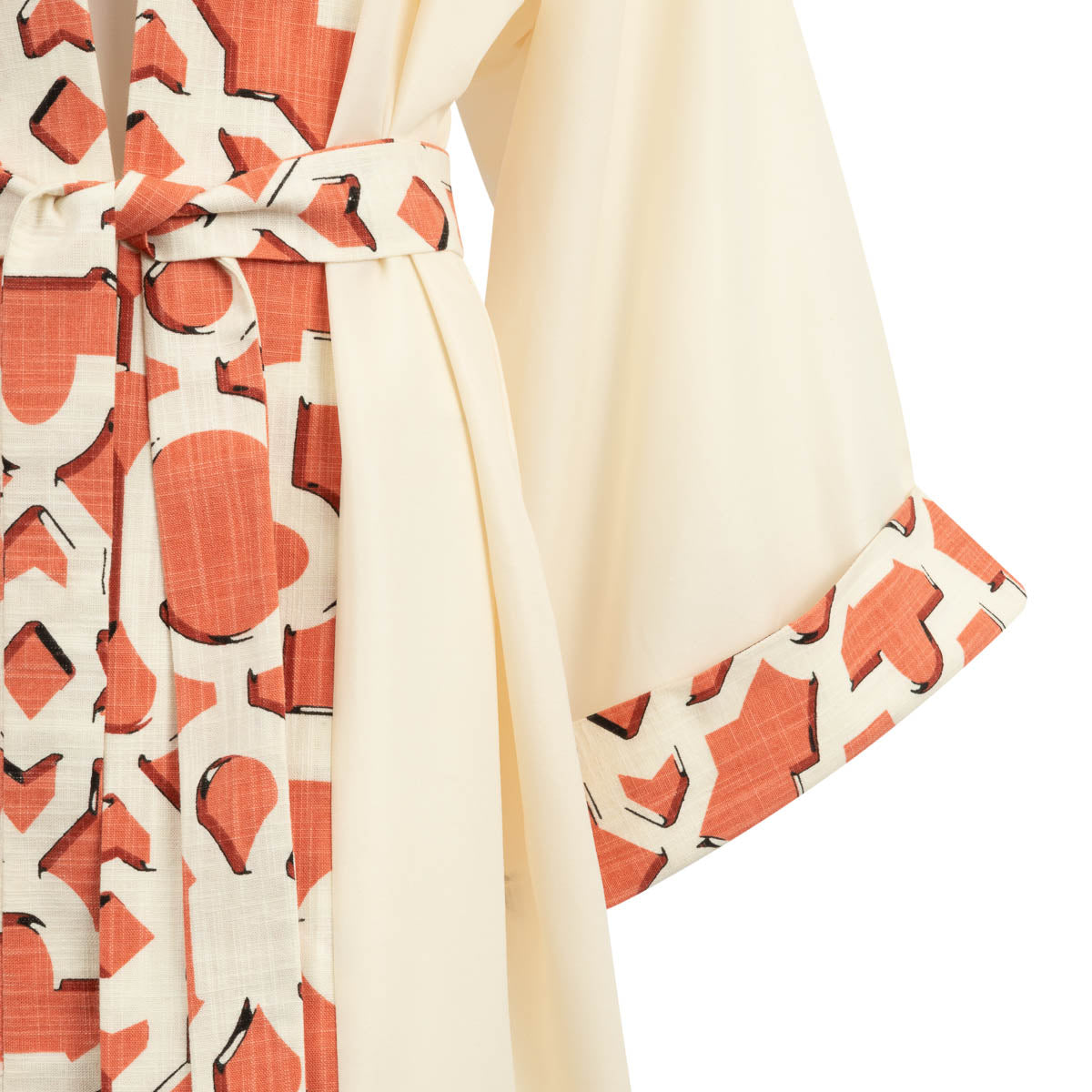 Viscose and Cotton Kimono