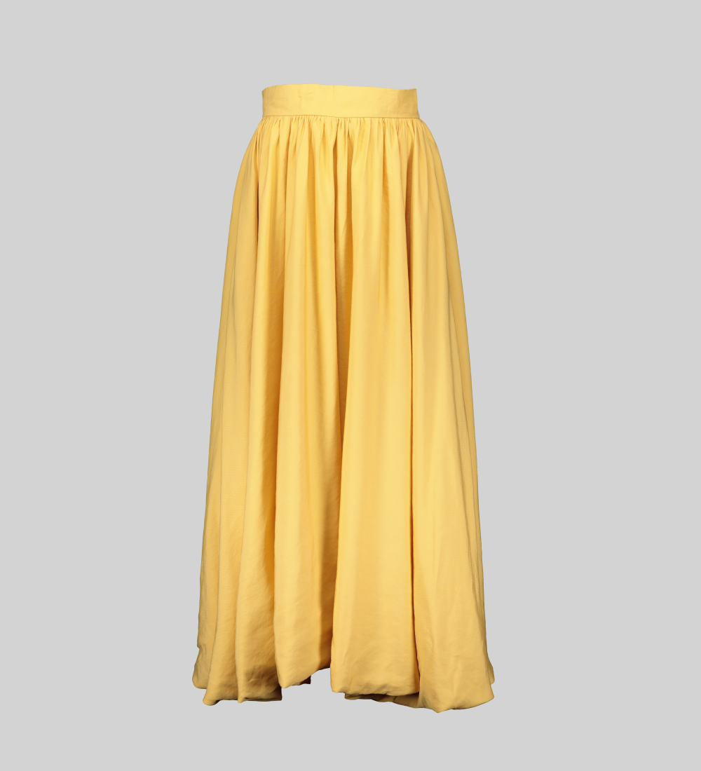 Puto maxi skirt (lemon)